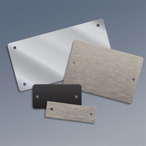 metal blanks for laser engraving